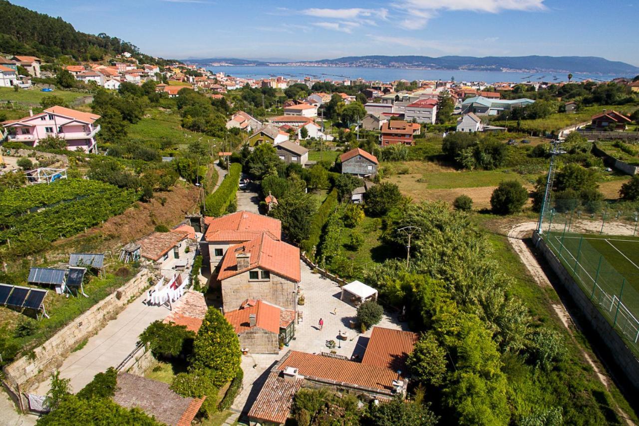 Casa Videira - Hotel rural cerca del mar Bueu Esterno foto