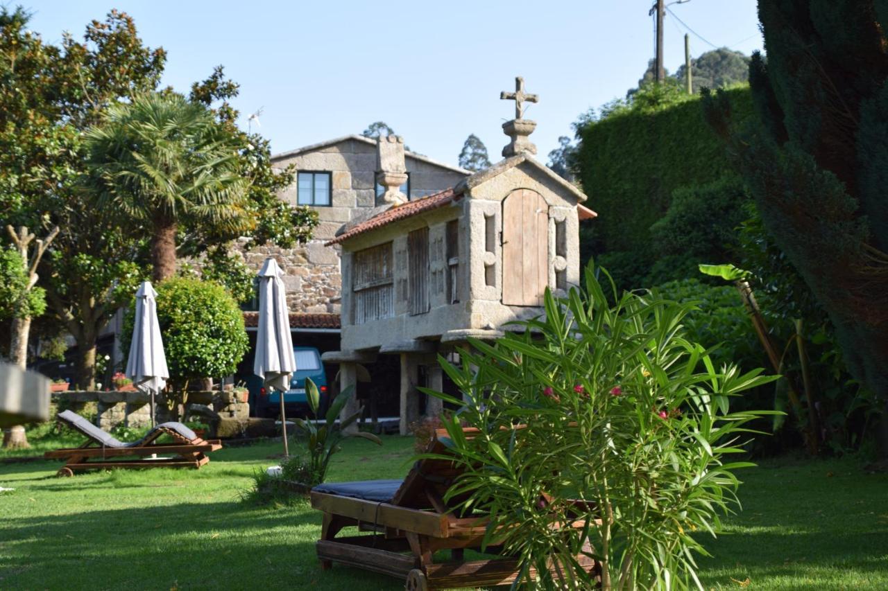 Casa Videira - Hotel rural cerca del mar Bueu Esterno foto